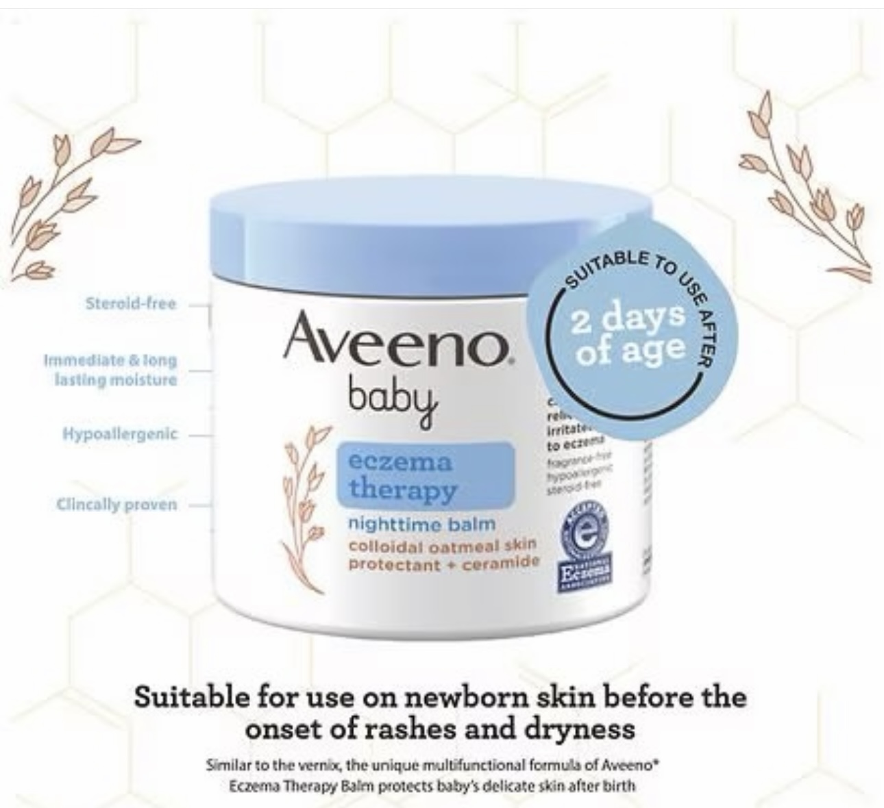 Aveeno Eczema Therapy oil