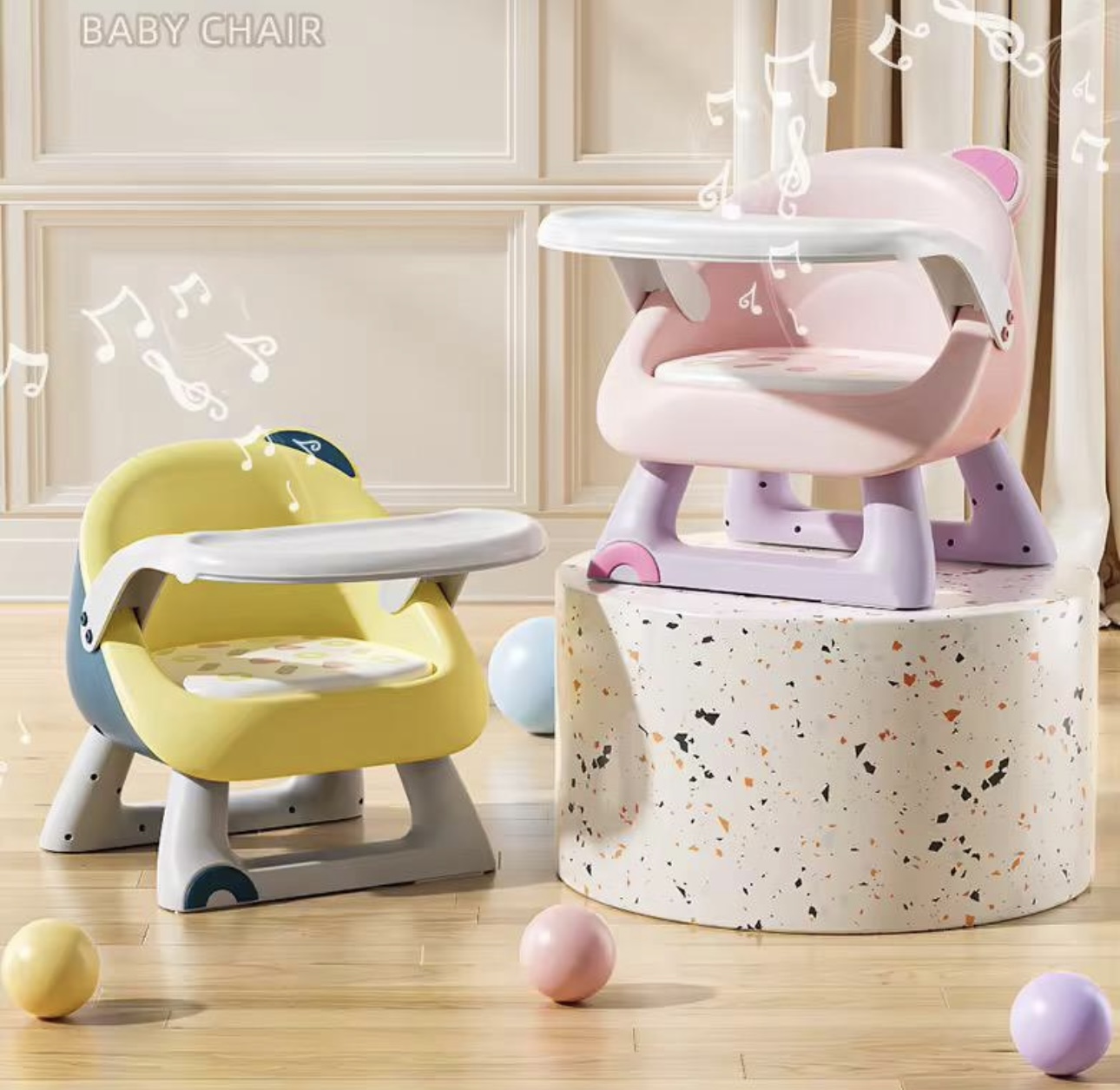 Mini/ Low feeding chairs