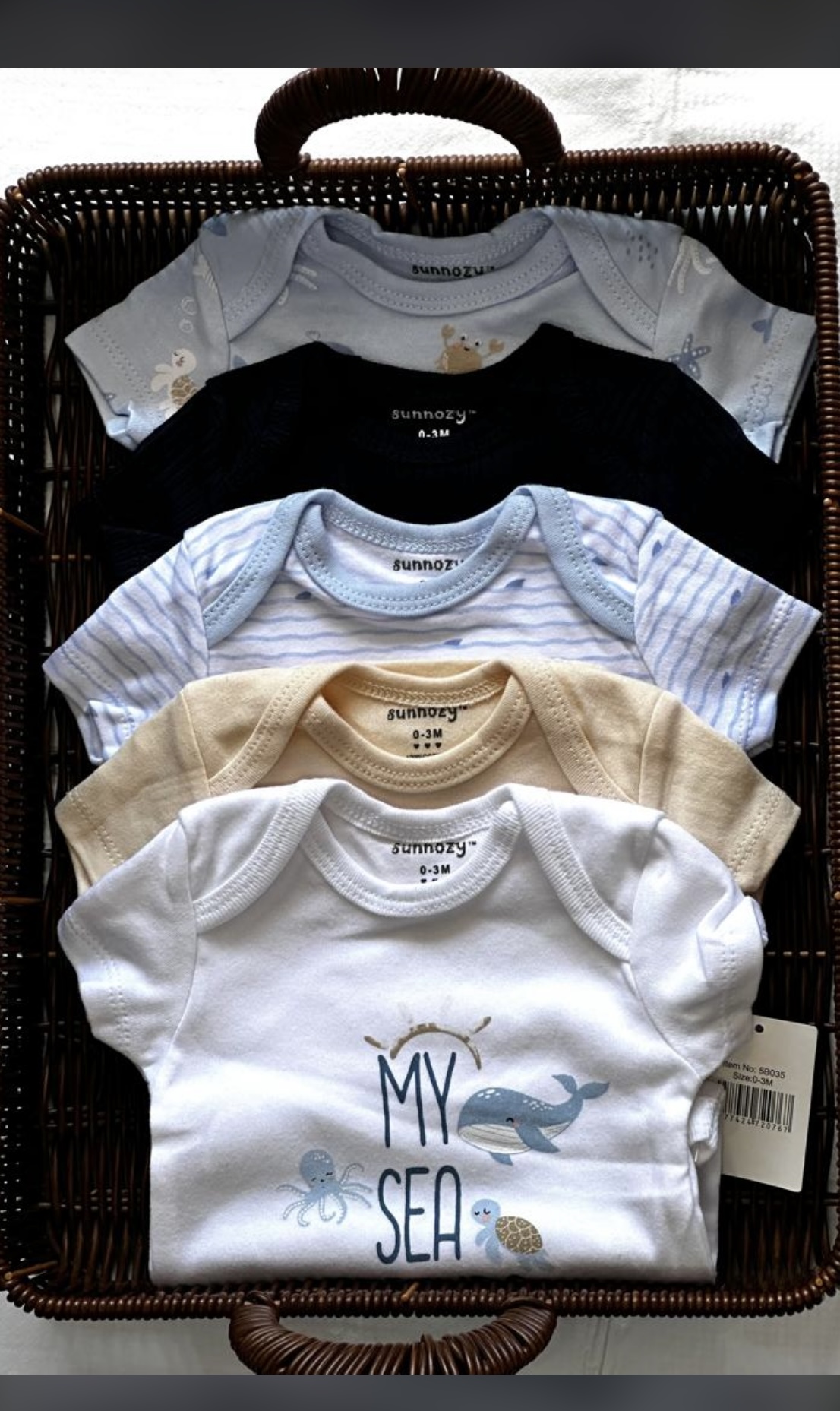 Sunnozy boy 5pc bodsuit