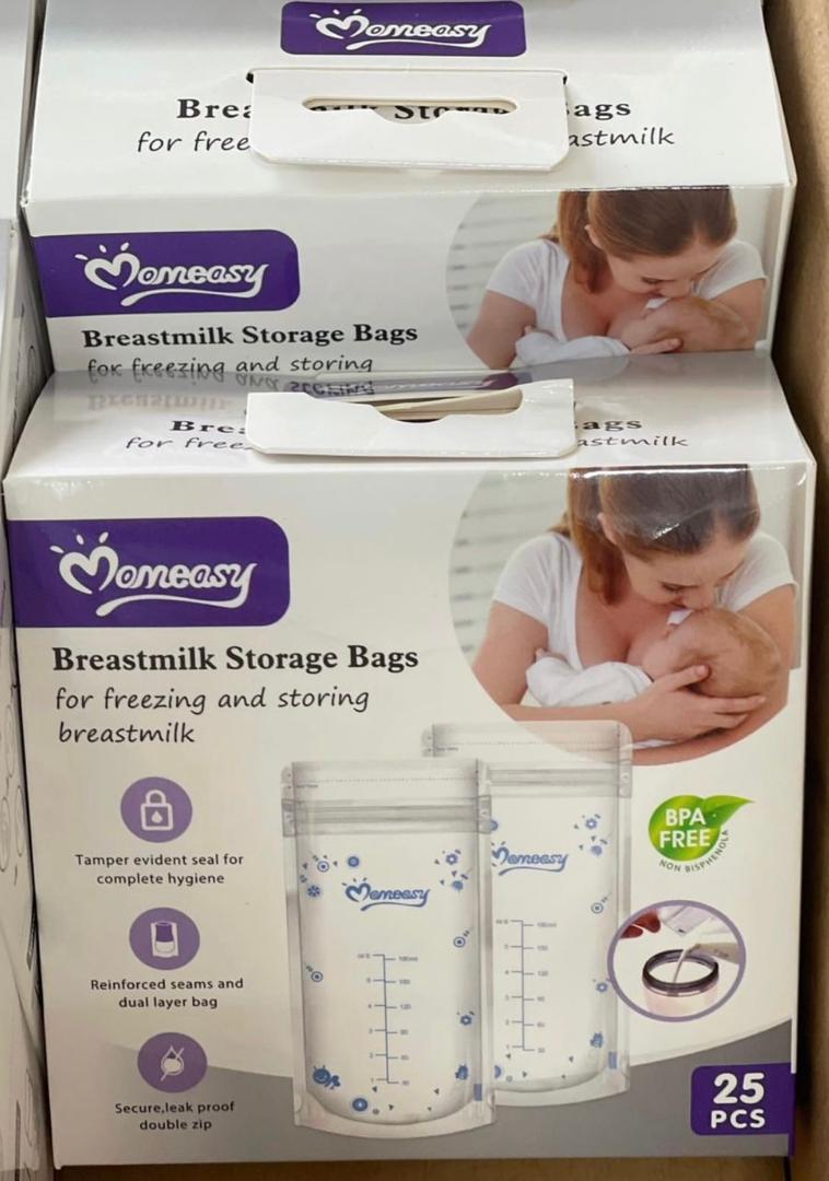 milk storage bags