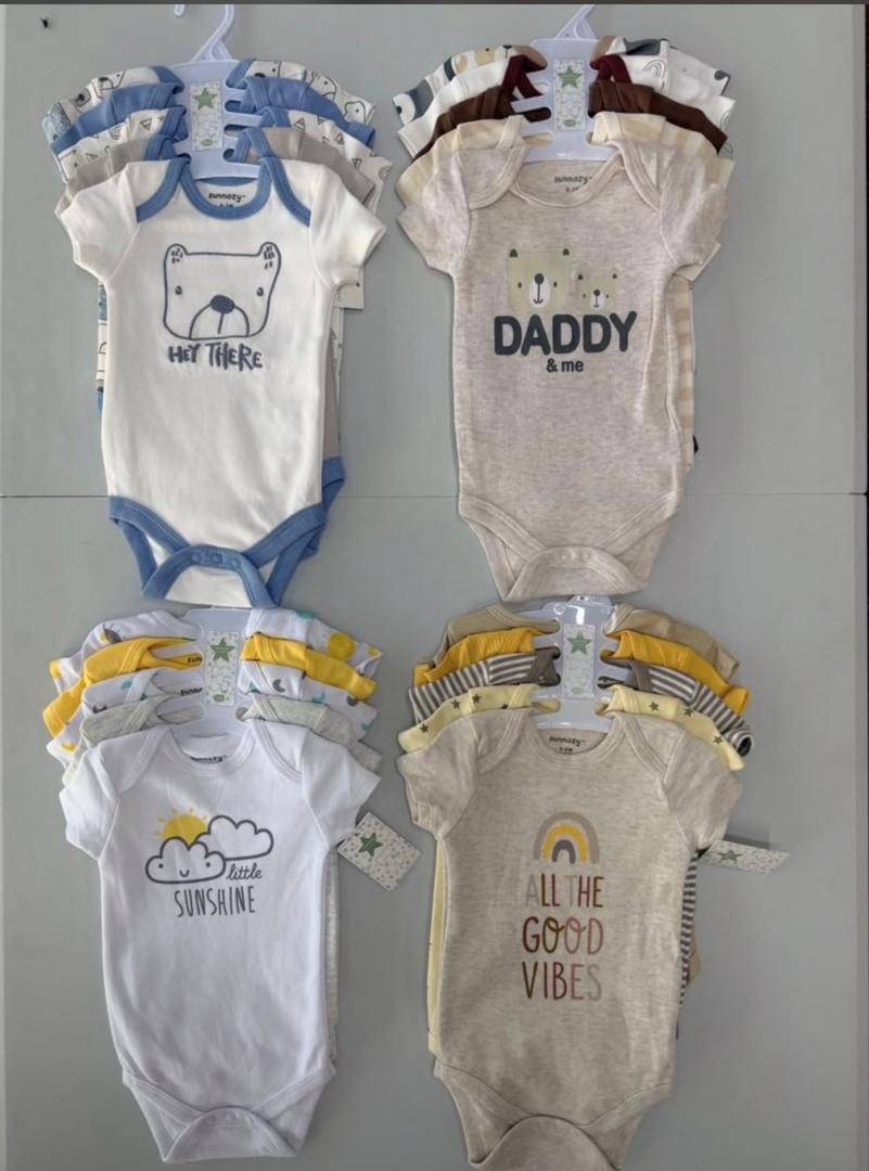5pc unisex bodysuit