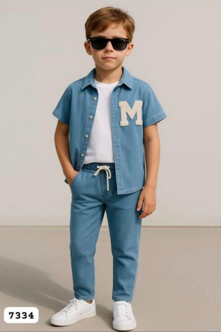 3pc fancy denim set