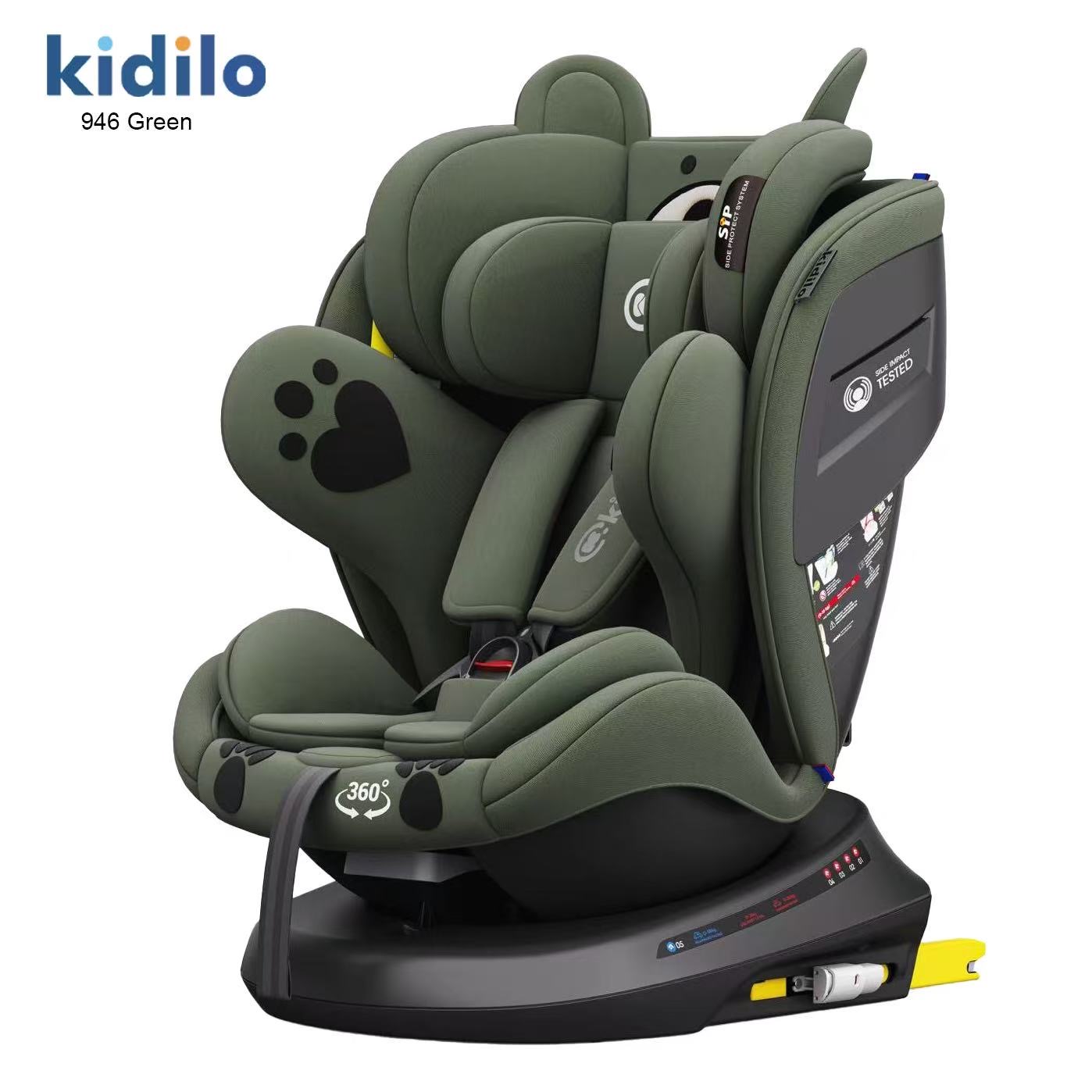 Kidilo 360 toddler seat with Isofix